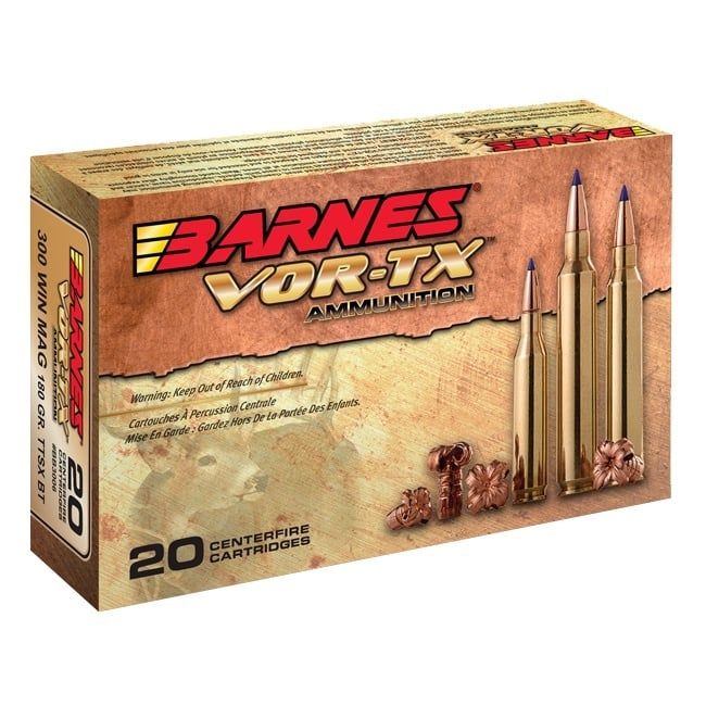 Barnes VOR-TX  7mm Rem Mag 160GR TSX BT 20RDS
