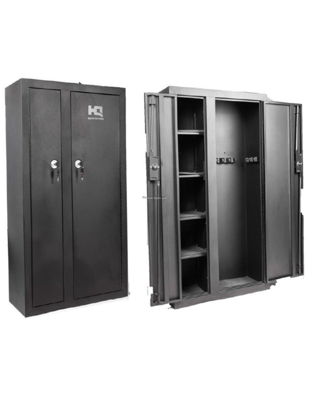 HQ Outfitters 10 Gun Double Door Can Lock
