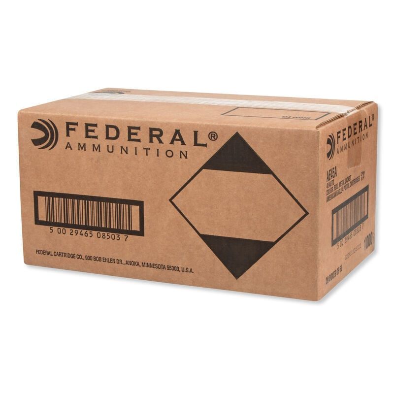 Federal American Eagle 45 ACP 230GR 1000RDS