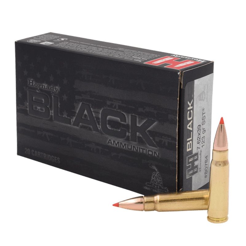 Hornady Black Rifle Ammo 7.62X39 123GR SST 20RD