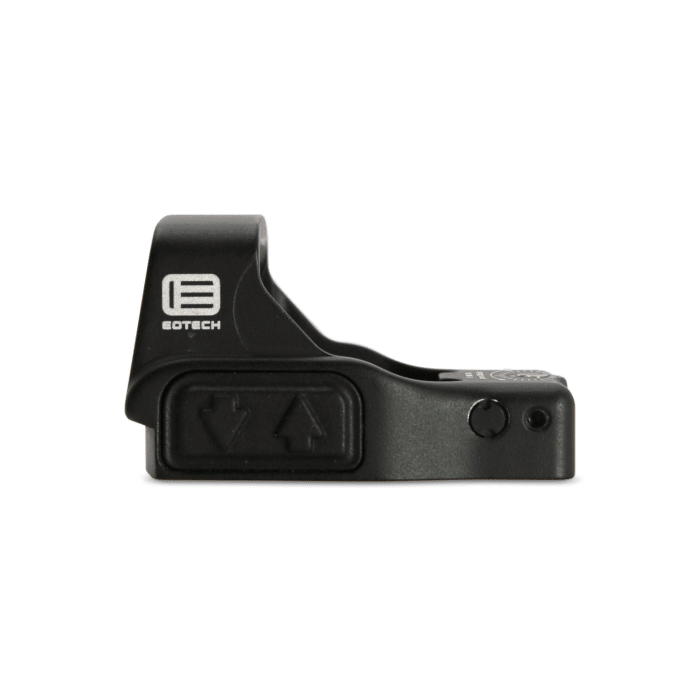EFLEX MINI RED DOT SIGHT 6 MOA DOT BLK delta point foot print