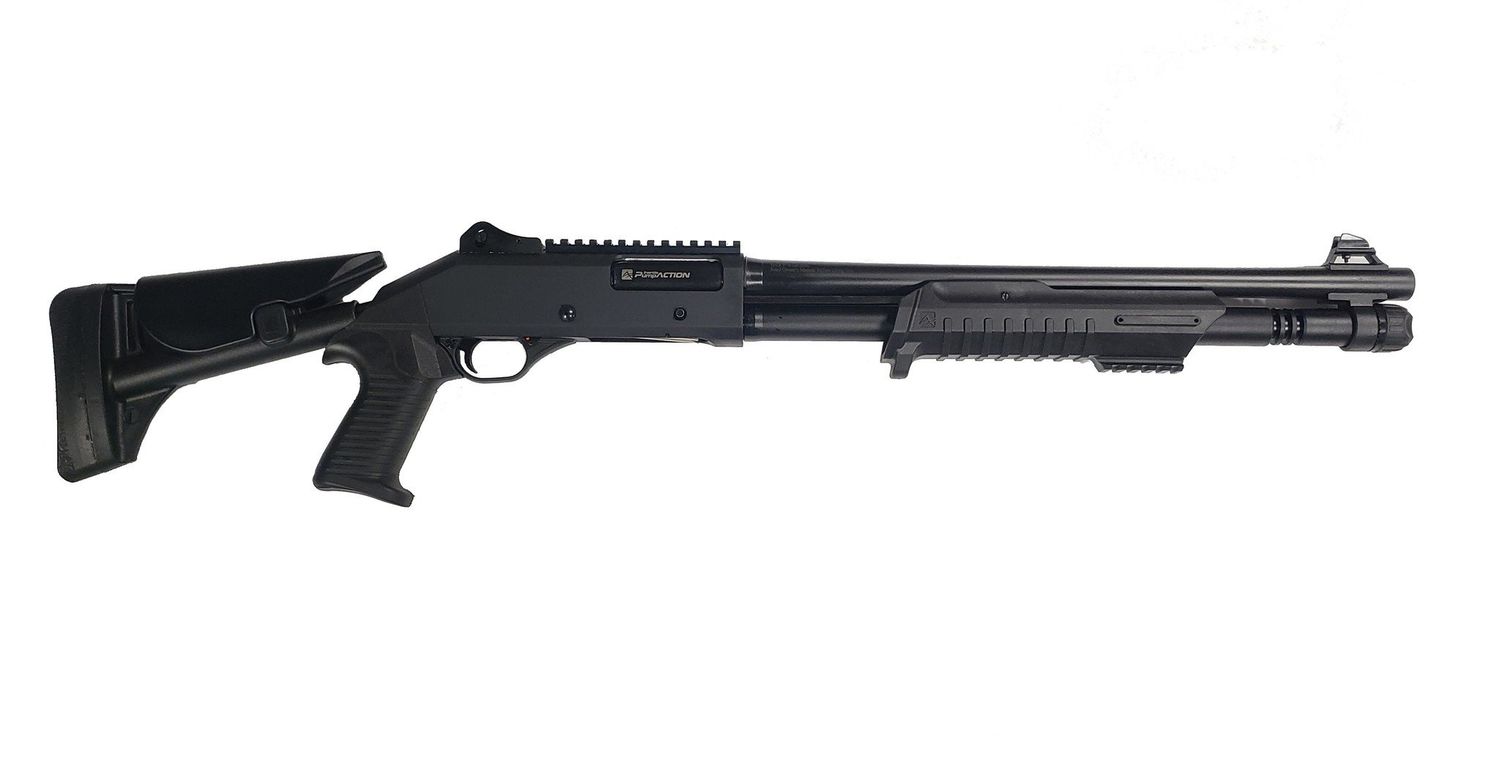 Canuck PUMP Folding Assisted 12 GA Black