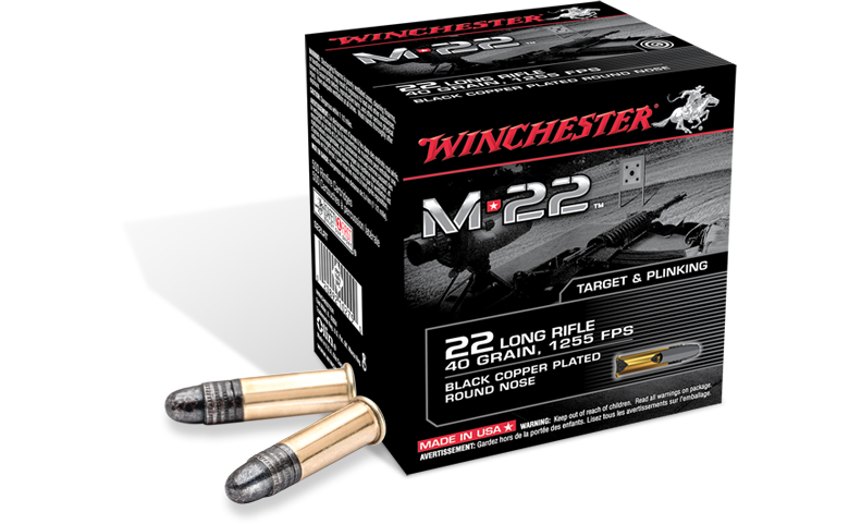 Winchester M-22 Rimfire 22LR 40 GR LRN 2000RDS