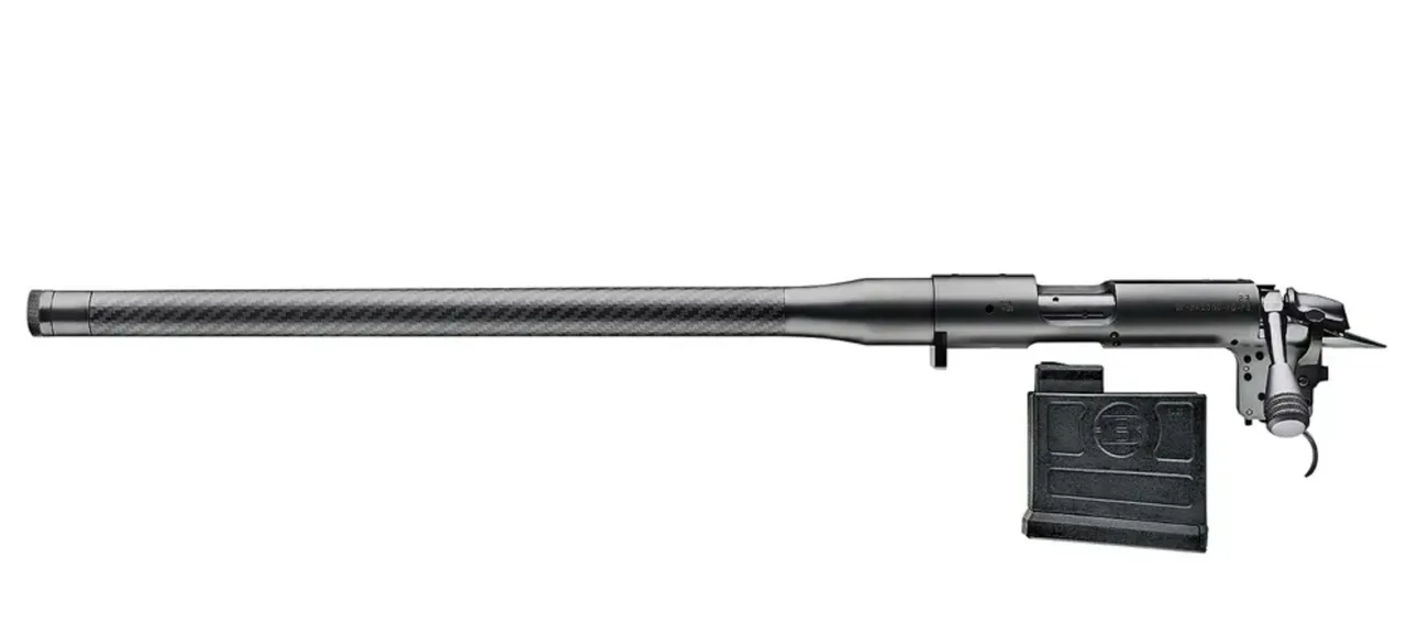 Bergara B14R 22 LR Barreled Action w/ Trigger &amp; Mag Carbon Fibre BBL