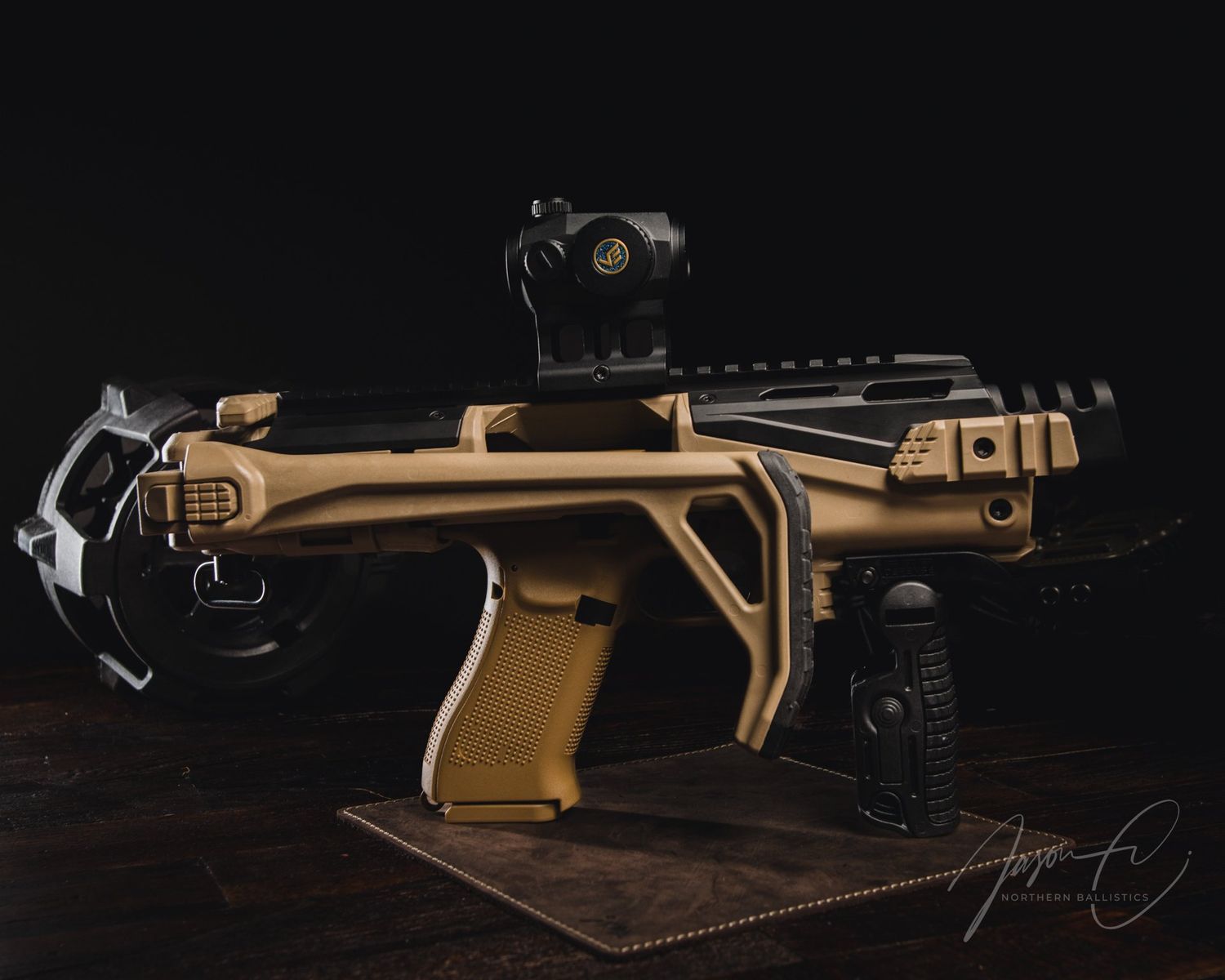 FAB DEF KPOS Scout FDE Kit Includes FGGK Forward Grip