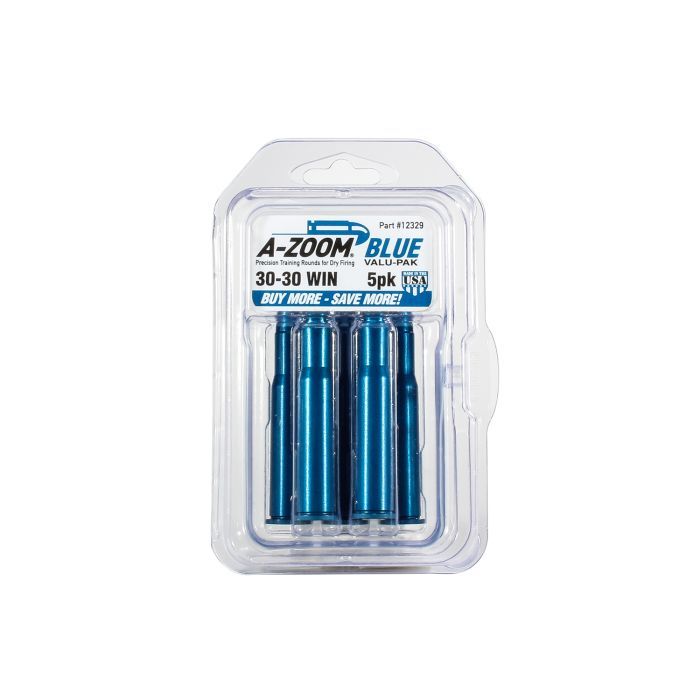 A-Zoom 30-30 WIN Snap Cap Blue 5PK
