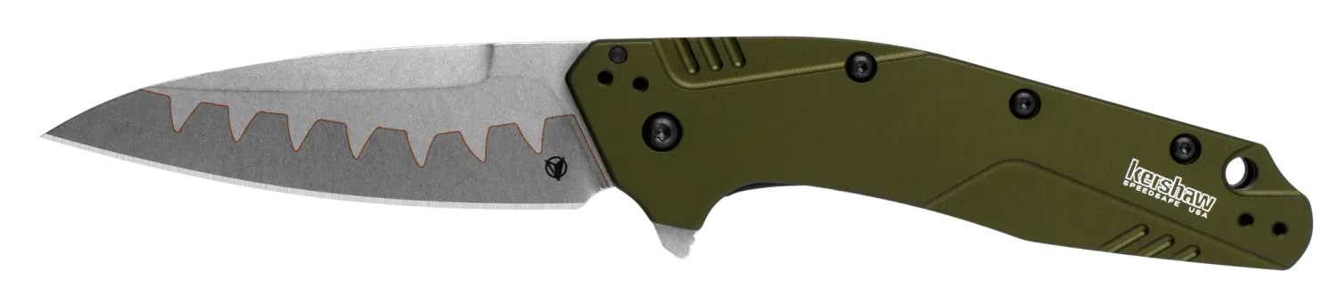 Kershaw Dividend Composite Olive Knife