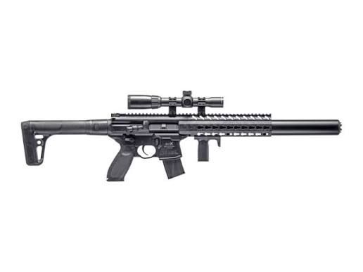 Sig Sauer MCX Air Pellet Rifle .177CAL 88GR CO2 30RD Blk Air Scope 14X24 WR