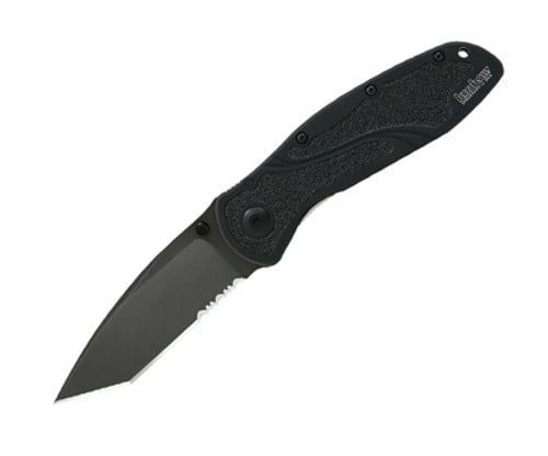 Kershaw Blurtanto Black Serrated Knife