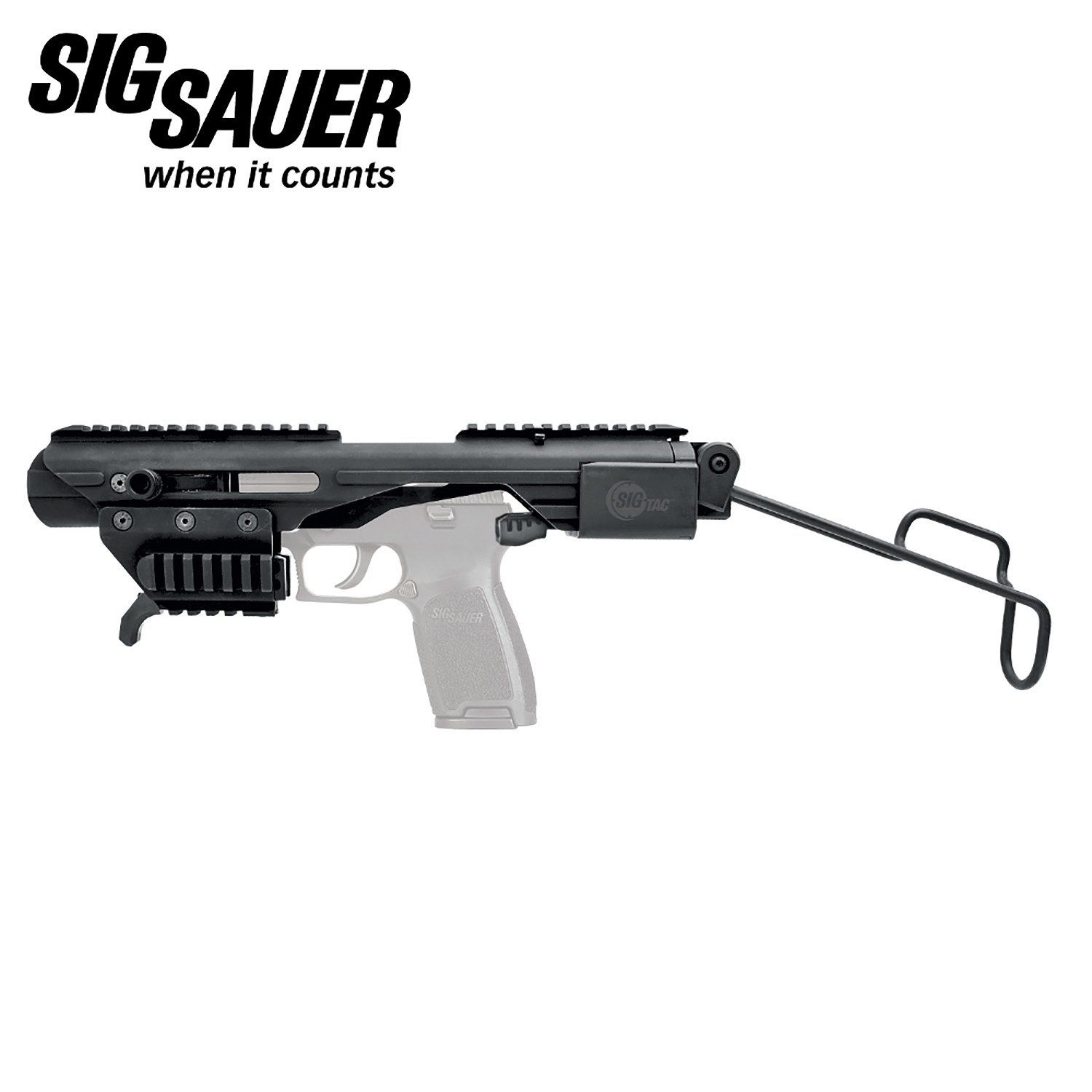 ACP-LE SIG Sauer Universal Rail Pistol Adapter Folding Stock