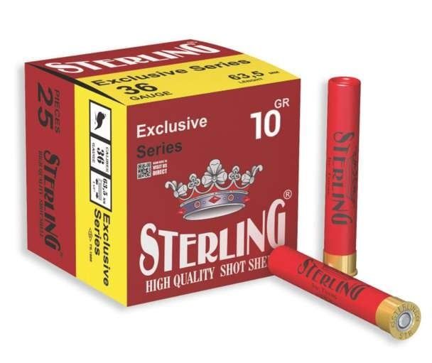 Sterling .410 Shotgun Shell #8 3/8oz 25RD