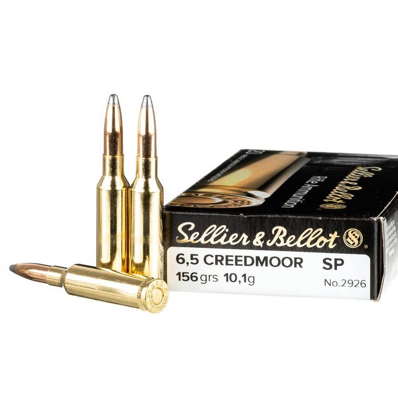 Sellier &amp; Bellot 6.5 Creedmoor 156GR SP 20RD