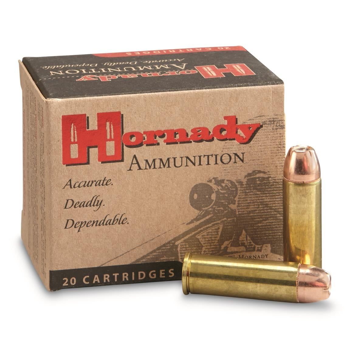 Hornady Pistol Ammo 50AE HP-XTP 300GR 200RD