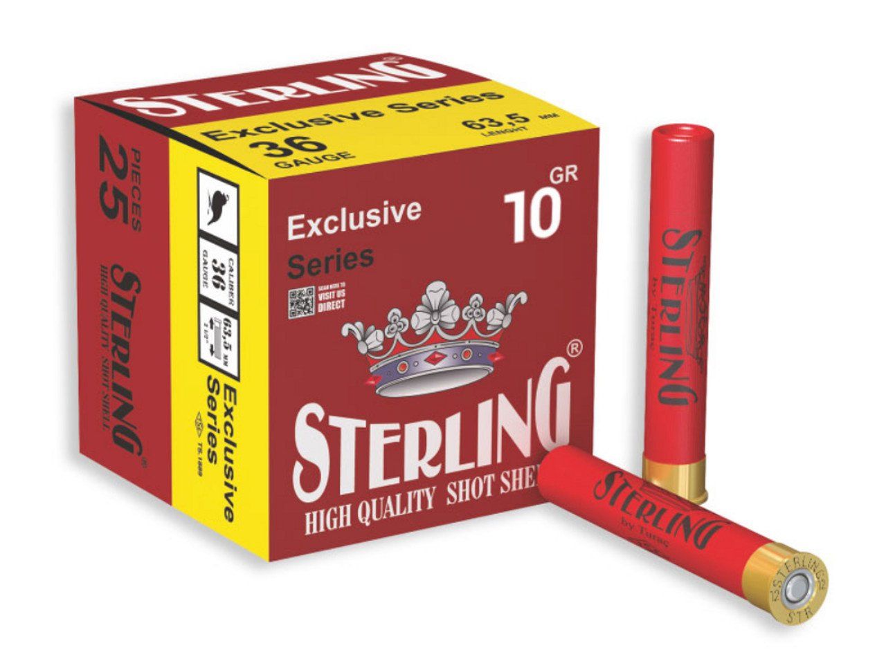 Sterling .410 Shotgun Shell #9 3/8oz Shot 25RD