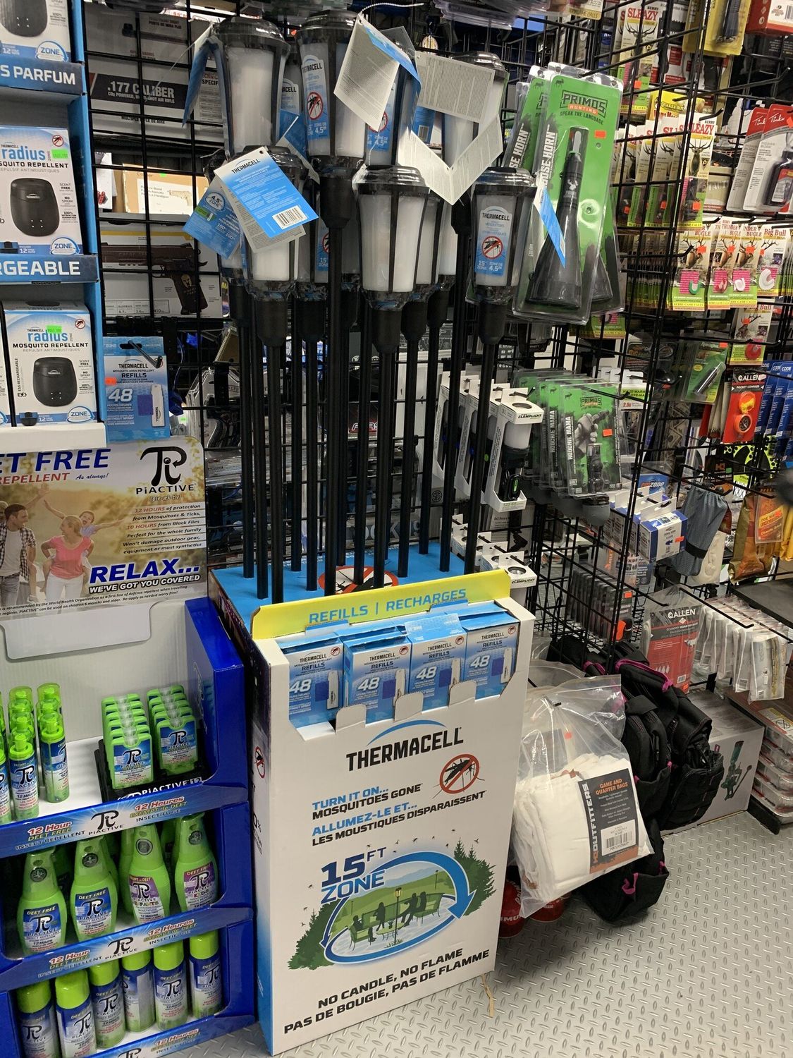 Thermacell Patio Shield Area Mosquito Repellent Torch