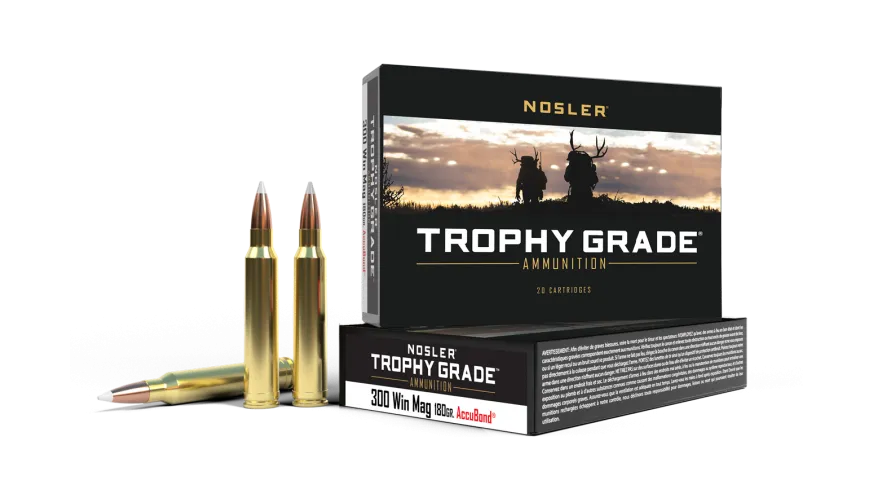 Nosler 300 WSM 180GR Accubond 20RD
