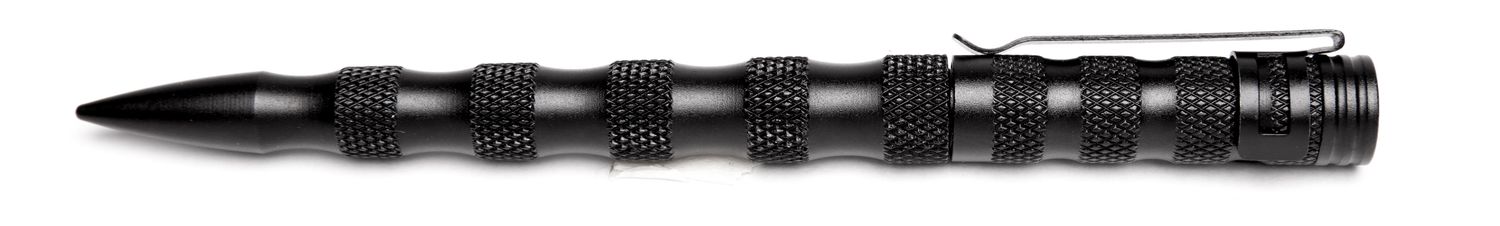 Tactical Defender Pen with Striking Point - Black