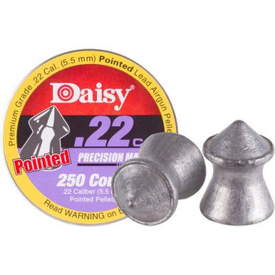 Daisy .22CAL Pointed Pellets 250 Tin