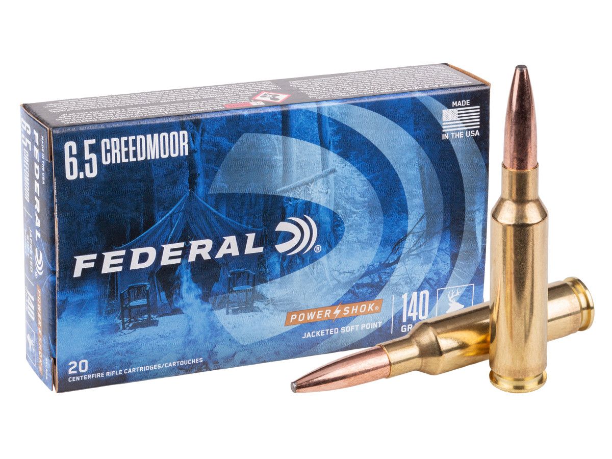 Federal 6.5 Creedmoor JSP Power-Shok 140GR — Siwash Sports