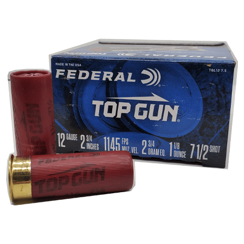 Federal top Gun 12G 1145 fps 2 3/4" 71/2 shot 1 1/8oz