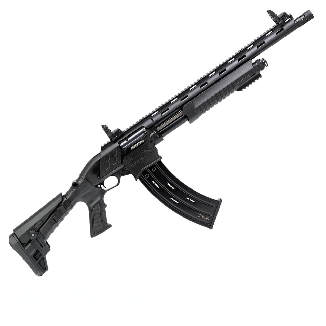 SPM-12 12GA Black 9"