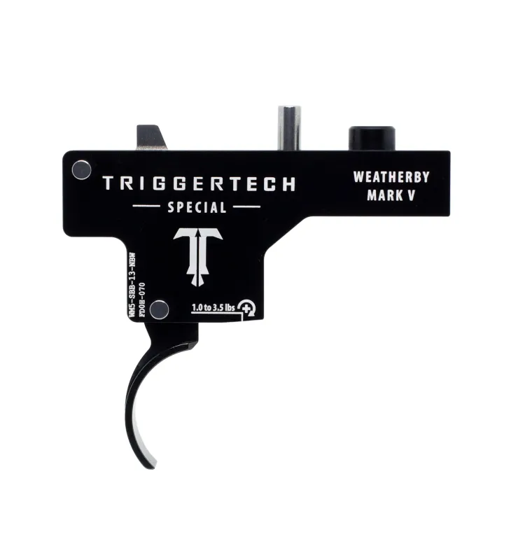 Special Weatherby Mark V 1.0-3.5 LBS PVD Black Curved