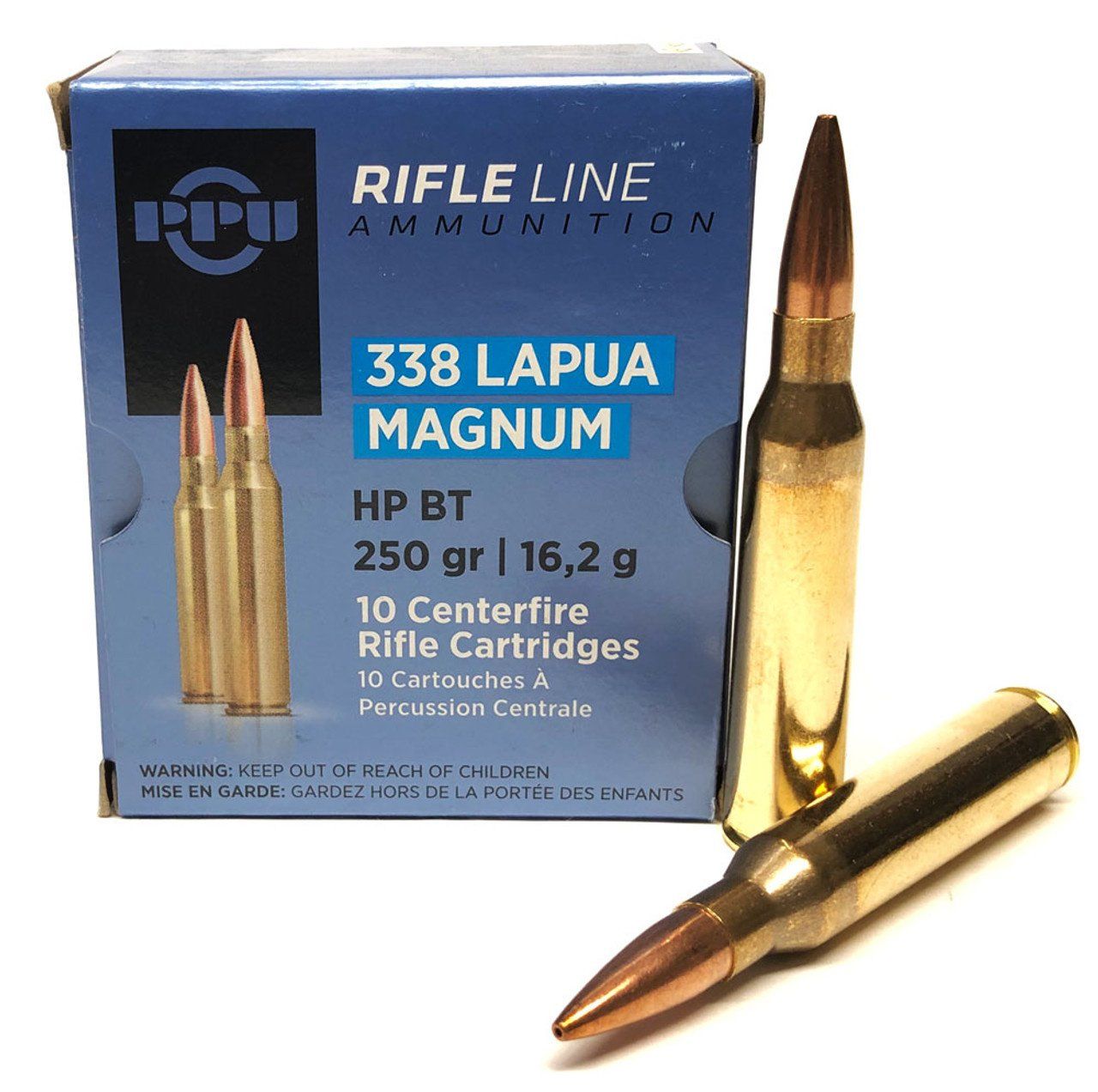 338 Lapua Mag 250GR HPBT 10 Rds — Siwash Sports