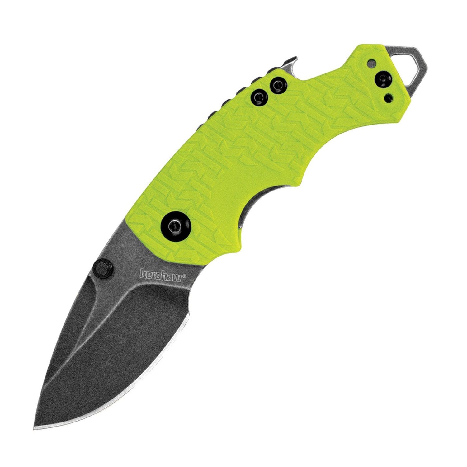 Shuffle, Lime Green Folding Knife