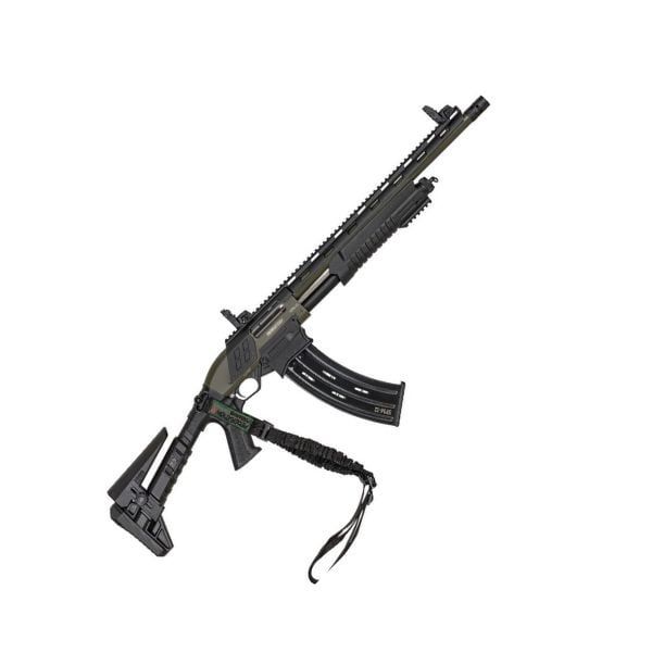 SPM-12 12GA OD Green 9" Adj Stock