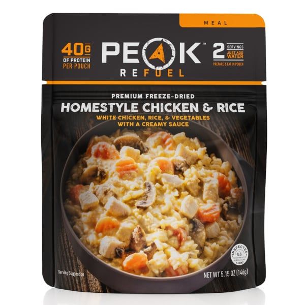 Homestyle Chicken &amp; Rice, 2 Servings 40 G Protein