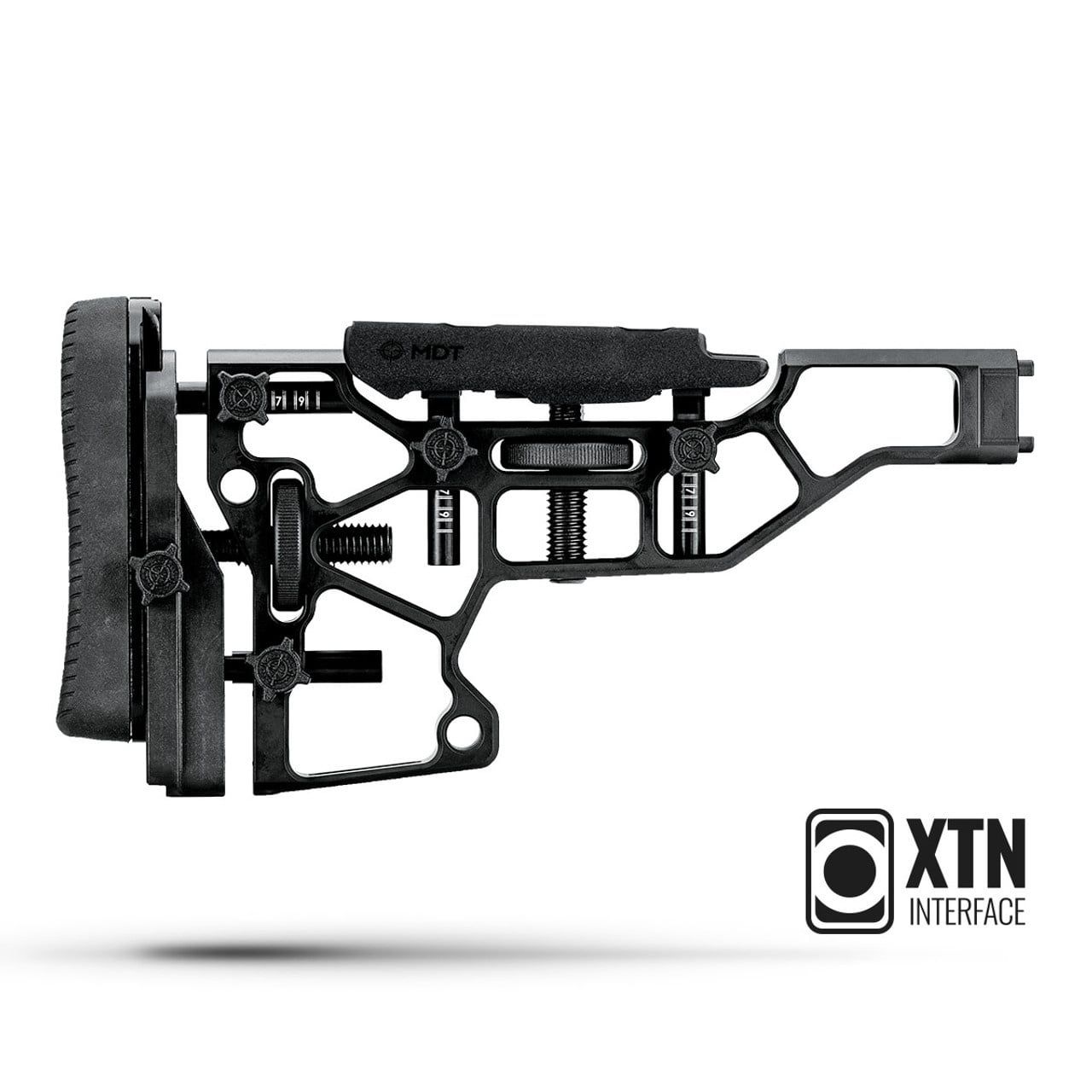 MDT SRS-X Premier Skeleton Rifle Stock XTN Interface