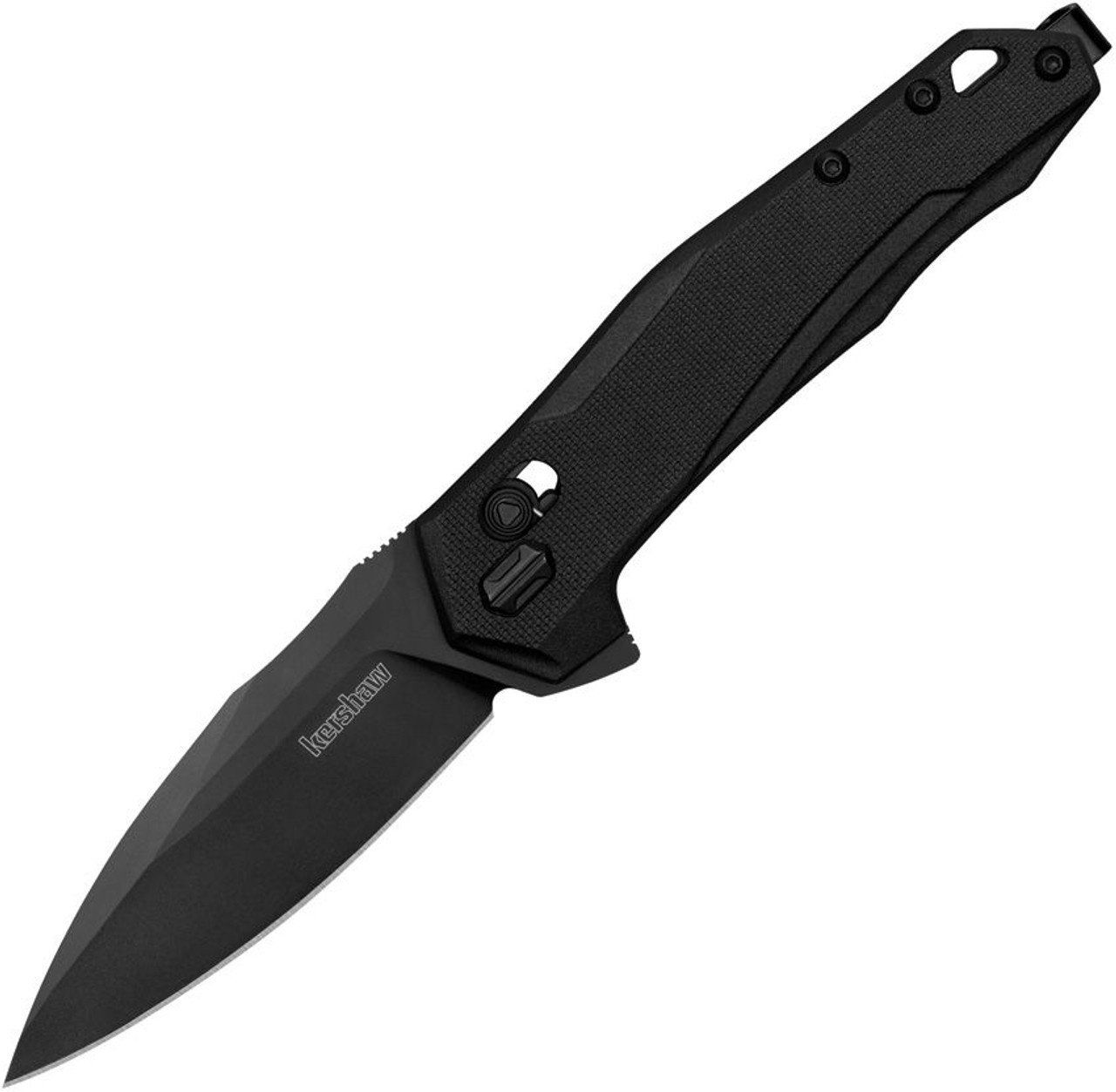 Monitor, Black Folding Knife