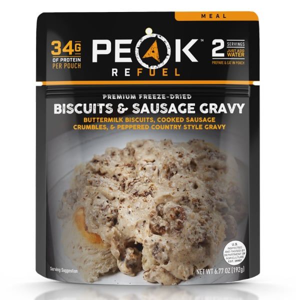 Biscuits &amp; Sausage Gravy, 2 Servings, 34G Protein
