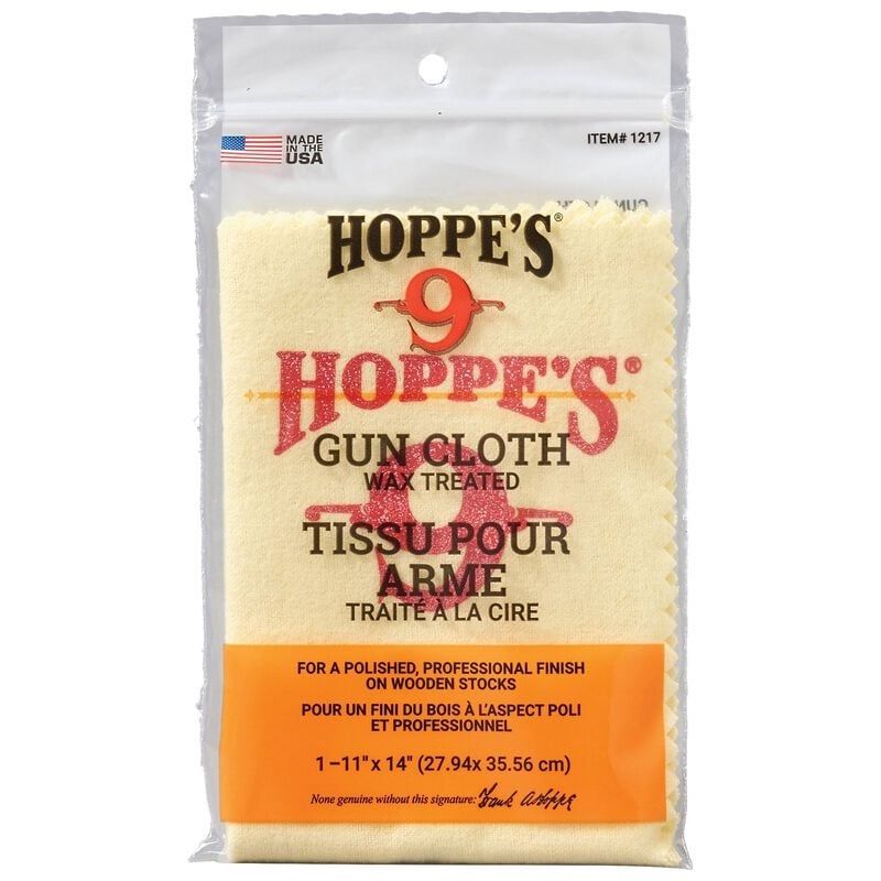 Gun Cloth, Wax Treated 11x14"