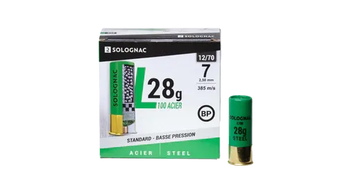 Solognac 12GA #6 L100 28G Steel 2-3/4" 25 Rd