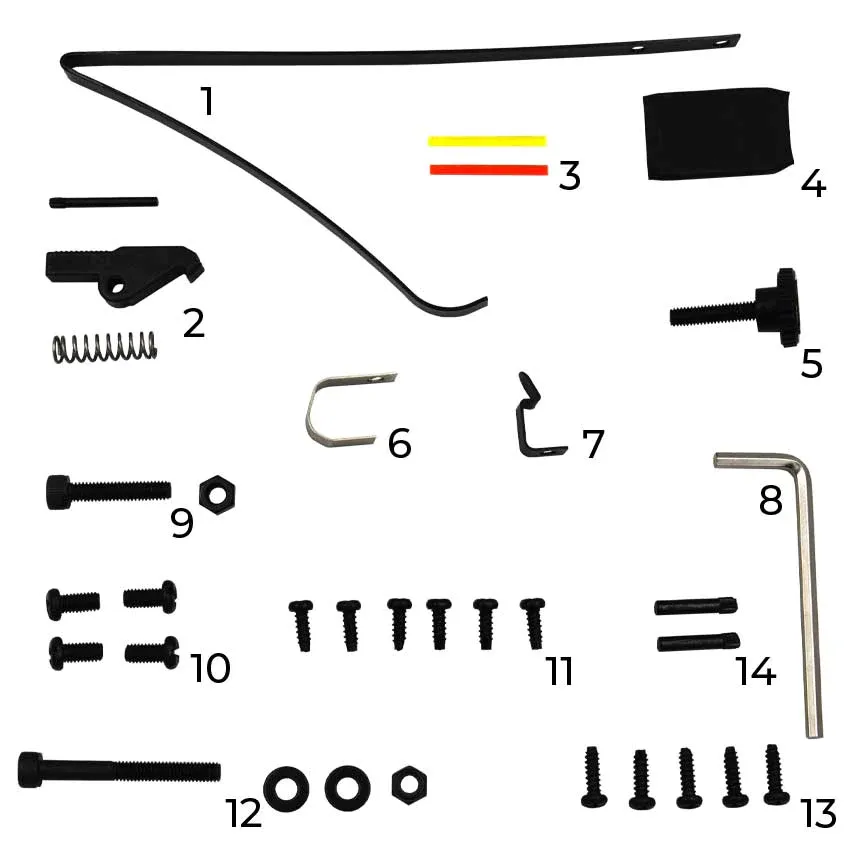 Spare Parts Kit for AR-6 Stinger II crossbow