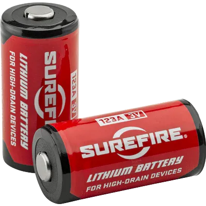 123A 3V Lithium Batteries 2 Pack