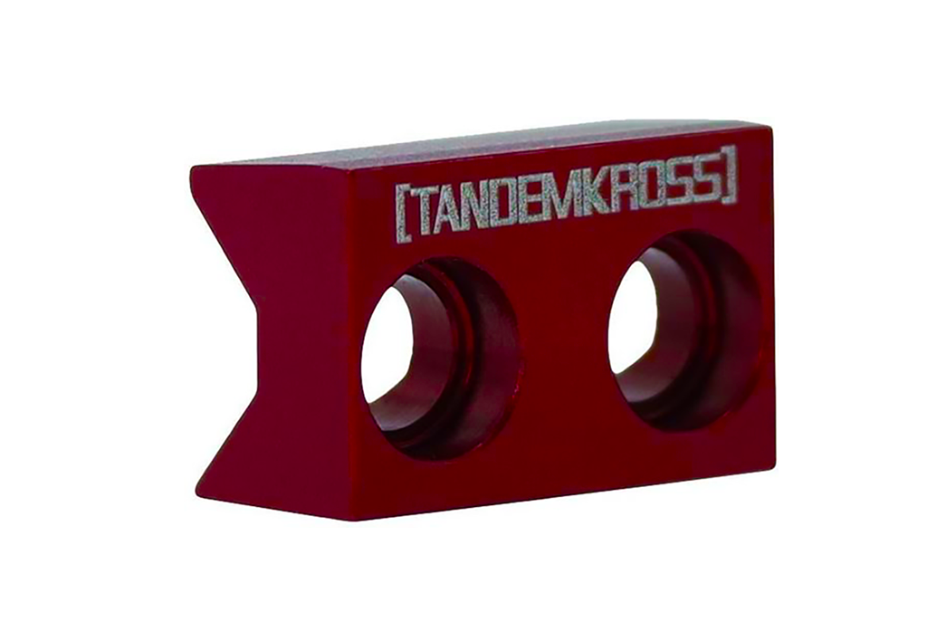 Barrel Retaining V-Block for Ruger 10/22, Red