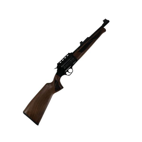410GA Revolver, Walnut, Black 12", Comes w/ Suede Case