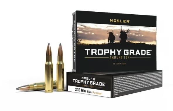 Nosler Trophy Grade .308 WIN 165GR Partition 20 Rds