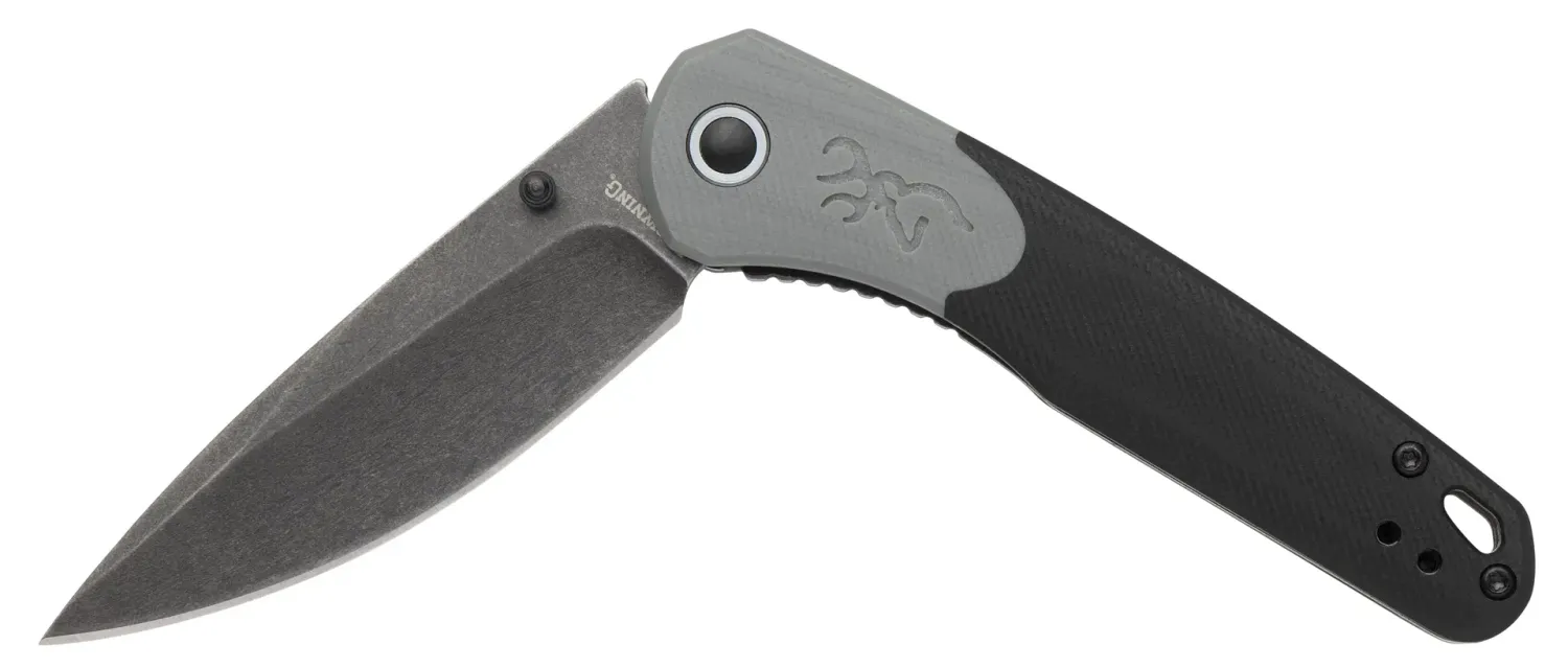Cedar G-10 Folding Knife Gry/Blk