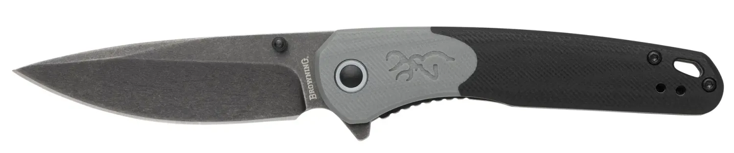 Cedar G-10 Folding Knife Gry/Blk