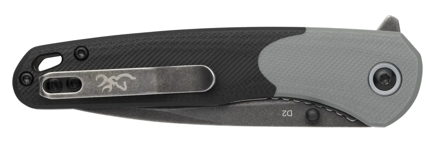 Cedar G-10 Folding Knife Gry/Blk