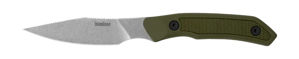 Deschutes Caper Green/Black Fixed Blade