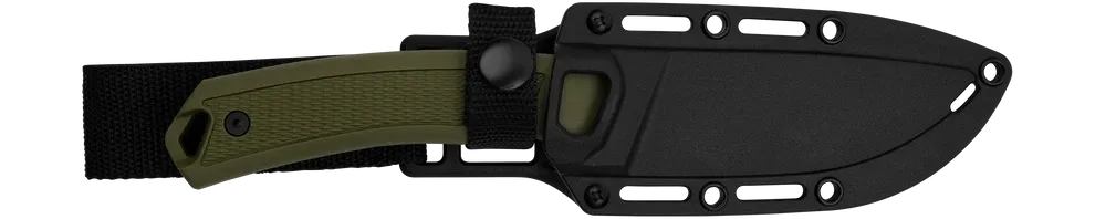 Deschutes Skinner Guthook Fixed Blade Green/Black