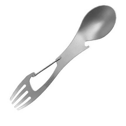 Ration XL Utensil, Grey, K1145X, Fork/Spoon/Opener