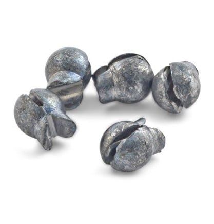Danielson Size 7 Removable Split Shot Sinkers, 30 pcs