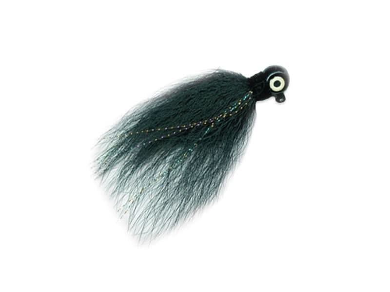 Rock Dancer Bucktail Jig 3/8 Oz Blk/Blk