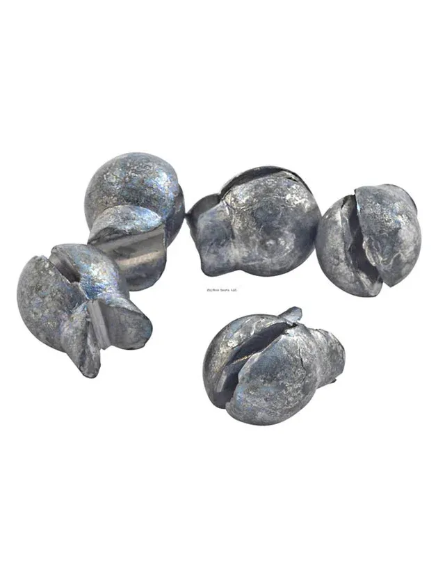 Danielson Size 4 Removable Split Shot Sinkers, 15 Pack