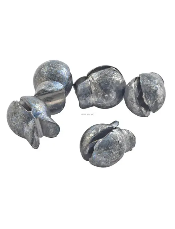 Danielson Size 4 Removable Split Shot Sinkers, 15 Pack